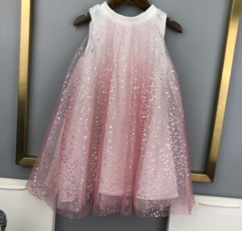 Girls Fashion Dress In Pink