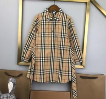 Burberry Girls Geraldine Check Print Dress
