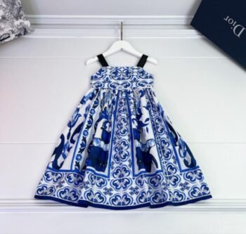 Dior Majolica Print Dress