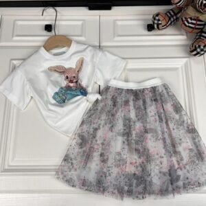 Dior Floral Skirt Set