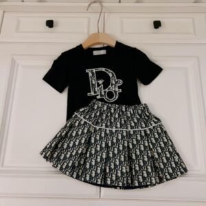 Dior Girls Skirt Set
