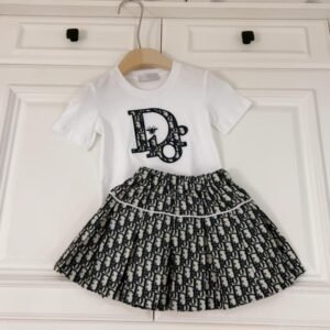 Dior Girls Skirt Set