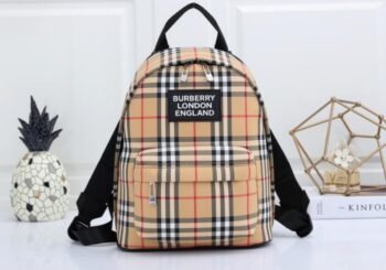 Burberry Kids Check Backpack