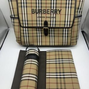 Burberry Kids Changing Bag Set