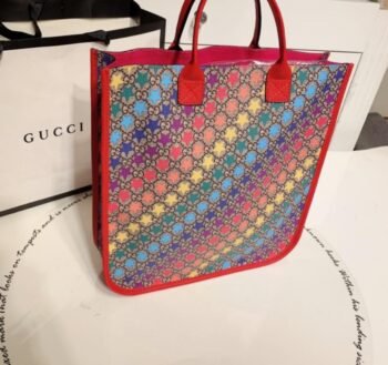 Gucci Kids Star Logo Tote Bag