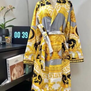 Versace Baroque Silk Robe