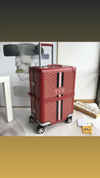 Goyard Bourget Trolley Luggage