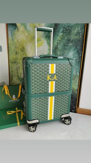 Goyard Bourget Trolley Luggage