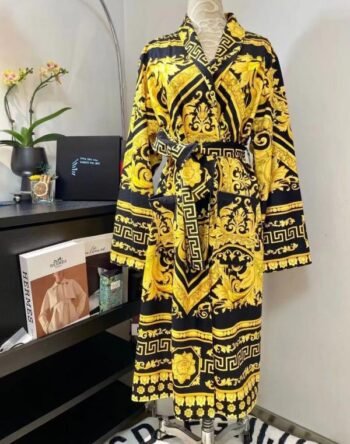 Versace Baroque Silk Robe