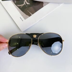 Versace Gold Men Luxury Sunglasses