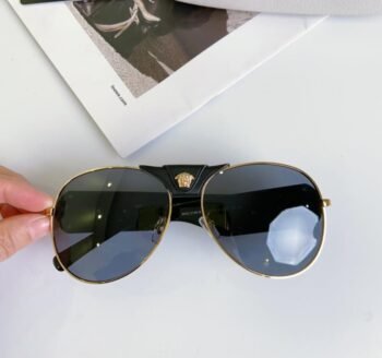 Versace Gold Men Luxury Sunglasses